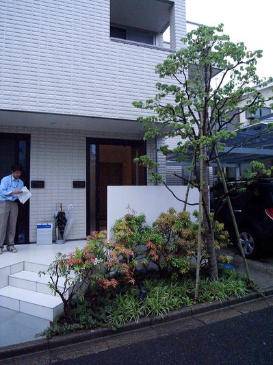 ヘーベルハウス東京デザインオフィス植栽